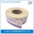 Sencai Commercial products Label sticker self-adhesive in roll